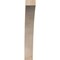 Ekena Millwork 5 1/2"W x 32"D x 36"H Thorton Smooth Knee Brace, Douglas Fir BRC06X32X36THR00SDF - alternate 4